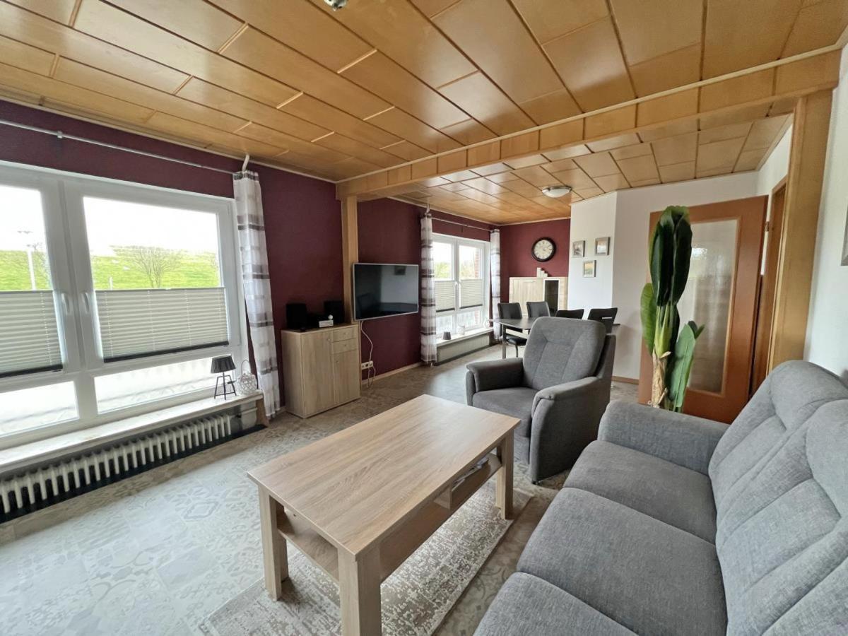 Deichblick 8 In Norddeich- Urlaub Und Erholung Am Strand 노르덴 외부 사진